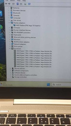 HP EliteBook 745 G5 Laptop | Ryzen 7 Pro 2700U | 16GB RAM | 256GB NVMe SSD | Windows 11 Pro