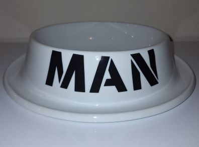 SALE!  Large White Ceramic Bowl for a CAT or a DOG