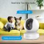 Security Camera Indoor Pan/Tilt, 1080P Baby Pet Monitor with Motion Detection, Auto Tracking, 2-Way Audio, 10m Night Vision, Works with Alexa Image 3