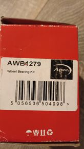 Citreon dispatch 2011 wheel bearing