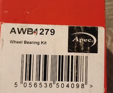 Citreon dispatch 2011 wheel bearing