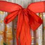 Victor Costa vintage Orange floral maxi dress size small Image 4