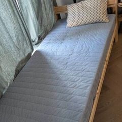 IKEA single bed and mattress combo