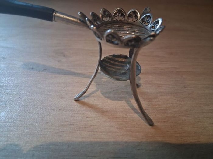 19th Century Sterling Silver Minature Tripod
