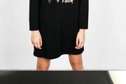 Bershka Whisper black dress tunic size S UK12 EU40 Postage included