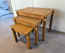 Corona Pine Nest of Tables