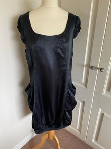 Just B size 12 black tunic dress