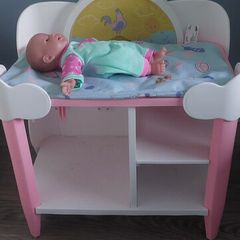 Baby Annabelle dolls changing table