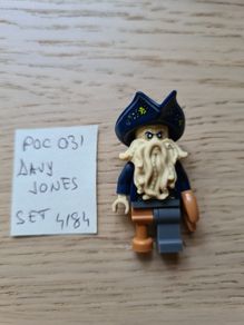 lego Davy Jones Poc031 Set 4184 Black Pearl Pirates of Caribbean