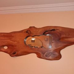 Bog Oak mirror