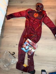 Adult flash halloween costume