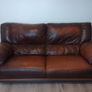 2  x.    3 seater leather couch Image 2