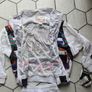 Women Men Vintage Retro 70s 80s  tracksuit white size L Large Image 5