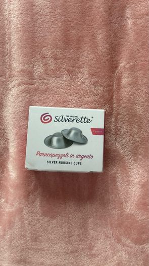 Silverettes-silver nursing cups