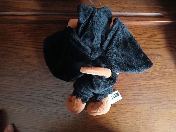 Vintage Warner Bros Studio Store Exclusive Halloween Scooby Doo as Bat Beanie Soft Toy