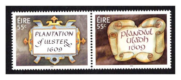 2009 Ireland The 400th Anniversary of the Plantation of Ulster Commemorative Stamps Mint Never Hinged (MNH)
