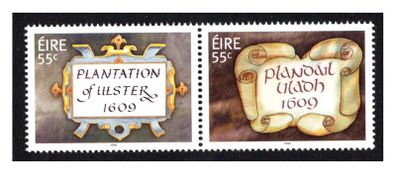 2009 Ireland The 400th Anniversary of the Plantation of Ulster Commemorative Stamps Mint Never Hinged (MNH)