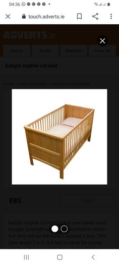 Babylo Sophie Cot Bed