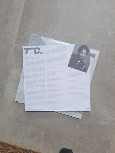 Tony Cook  . Bck to Reality double lp released in 2010