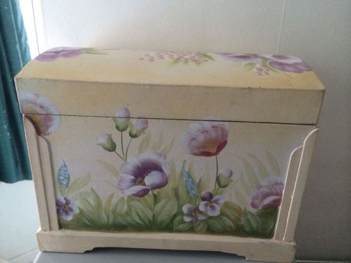 Vintage style up-cycled chest