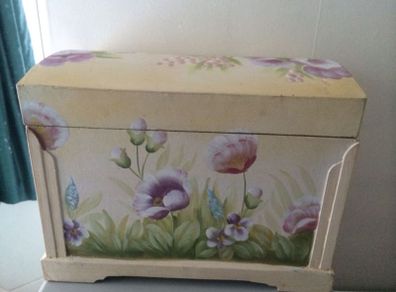 Vintage style up-cycled chest