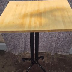cast iron tables