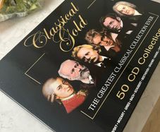 A box set of Classical Gold 50 CD Collection - The greatest classical collection ever