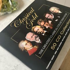 A box set of Classical Gold 50 CD Collection - The greatest classical collection ever