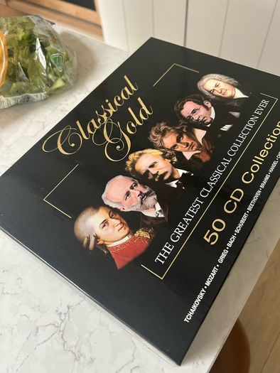 A box set of Classical Gold 50 CD Collection - The greatest classical collection ever
