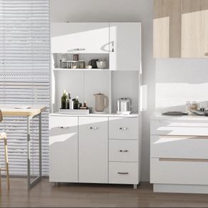 Multi Storage Cabinet Kitchen Cupboard Pantry w/ drawers and table space (FREE SHIPPING)