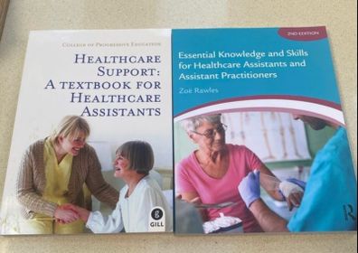 Healthcare support, healthcare assistant books