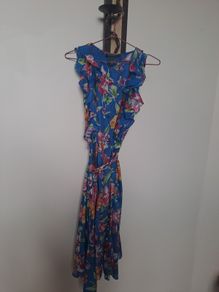 Goreous Ralph Lauren Floral Silk Dress Sz 6usa e1