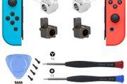 NS Switch Game Accessories Metal Lock Buckles with Opening Tools For Switch / OLED Joy Con Controller Replacement Repair Kit