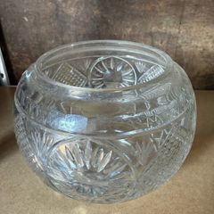 large crystal glass Bowl