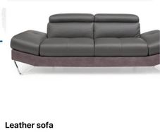 Leather sofa