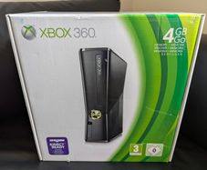Xbox 360 S 4GB (brand new, sealed)