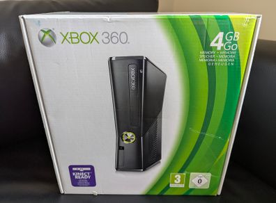 Xbox 360 S 4GB (brand new, sealed)