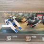 lego Shop Display - Shelf Star Wars Micro Fighter Display unit Image 2