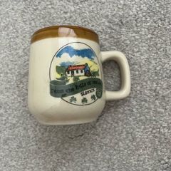Retro Irish Ceramic Mug From the Hills of Ireland Shamrock Cottage