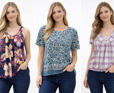 Ladies Tops: Size 8