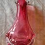 Murano Glass Ruby Vase Image 4