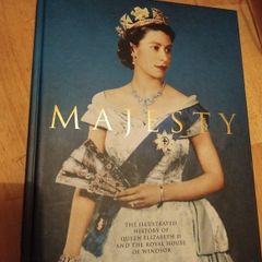 History book of Queen Elizabeth II- Magesty