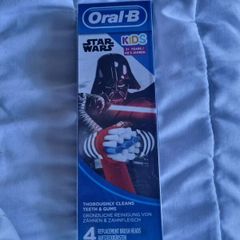 Oral-B Stages Power Kids Replacement Toothbrush Heads - Star Wars  4x