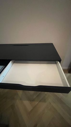 IKEA blue office desk