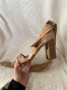 River Island beige sandals