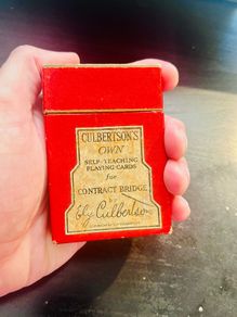 Vintage 1930s Own Self Teaching Playing Cards