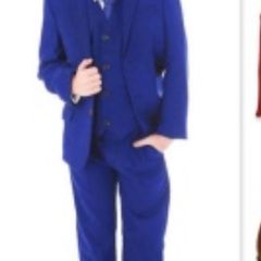Communion 3 piece suit - age 10 - Blue