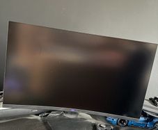 Dell 32" curved monitor