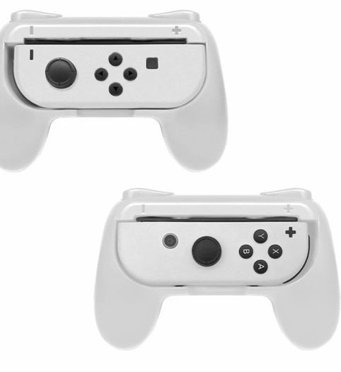Grips Compatible with Nintendo Switch Joy-Con&Switch OLED Model, Wear-resistant Handle Kit Gamepad Replacement for Nintendo Switch Joy Cons &Switch OLED Model for Controller MULTIPLE COLOURS AVAILABLE (FREE POSTAGE)