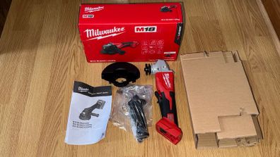 Milwaukee M18 Cordless Angle Grinder 18v 115mm NEW